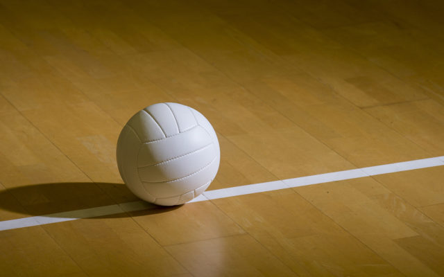 Pekin Split in Volleyball Action